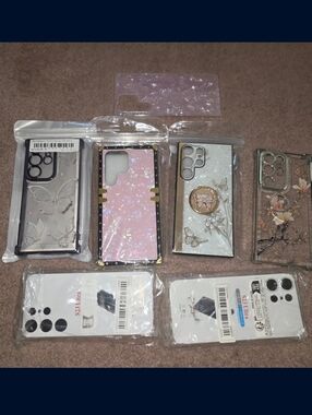 samsung s23 ultra phone cases---new 7pk